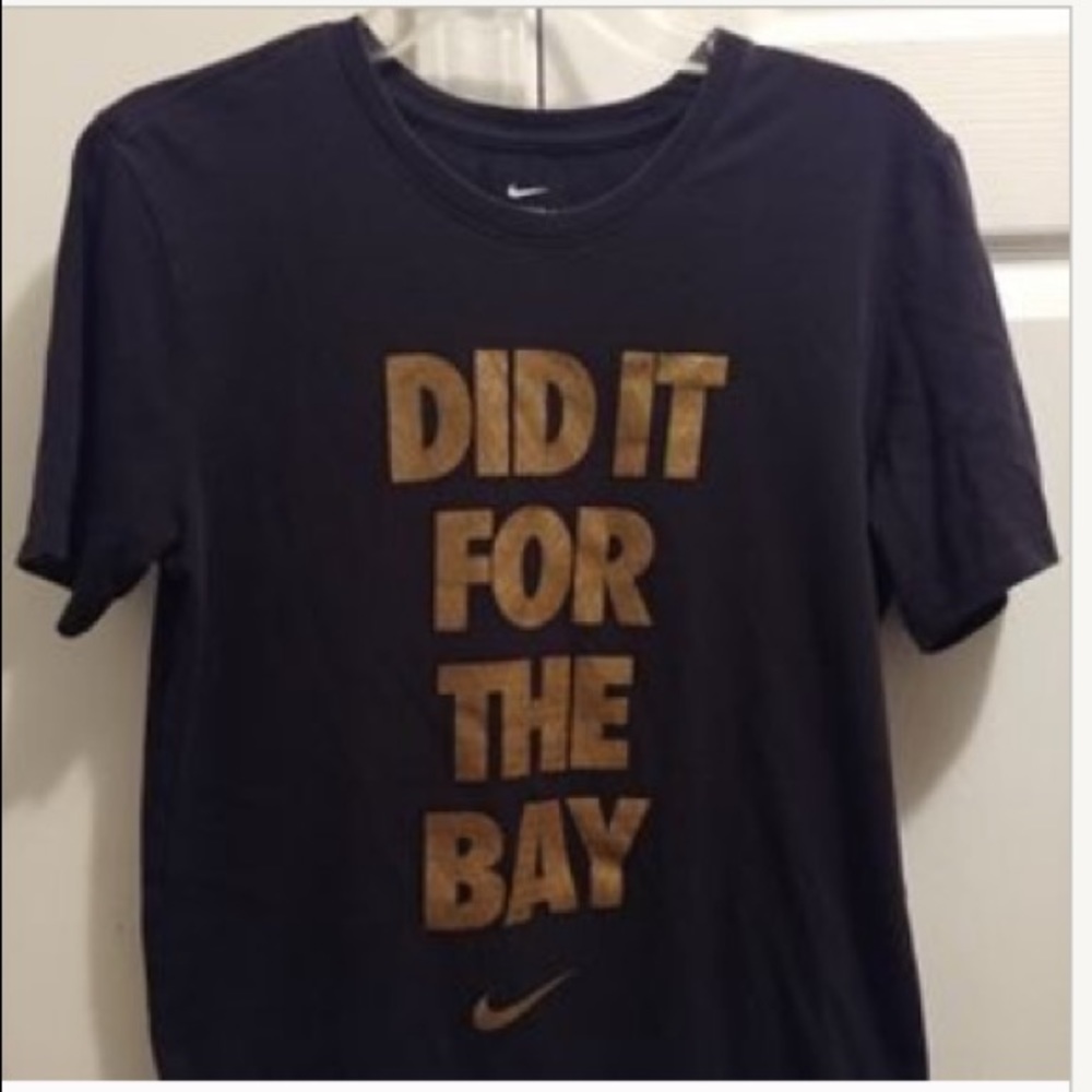 Golden State Warriors Nike Women's "Do it for the Bay" The Nike Black T-shirt